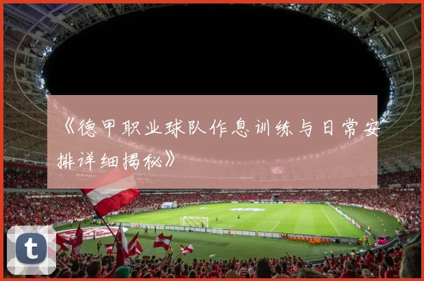 《德甲职业球队作息训练与日常安排详细揭秘》